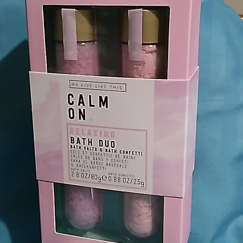 "Calm On" Relaxing Bath Duo